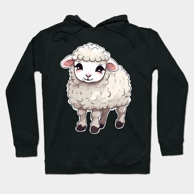 Baby Sheep Hoodie by animegirlnft